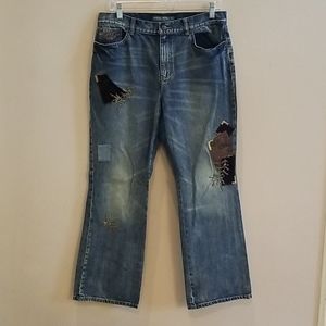 LAST CALL Ralph Lauren Jeans Patch Sz 10P Petite